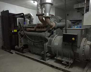 Генератор землепользования EvoTec 800 кВт / 400 В, применяемый в проекте недвижимости