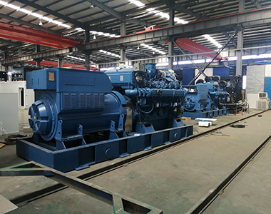 6-полюсный высоковольтный генератор мощностью 1000 кВт 10,5 кВ для проекта электростанции на нефтяном месторождении Синьцзян