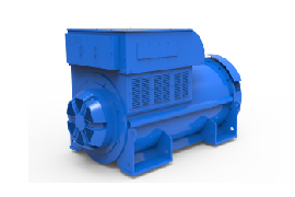 EVO568 High-Voltage Series Generator 2750/4125kVA，3300/15000V，50/60Hz，4/6Pole