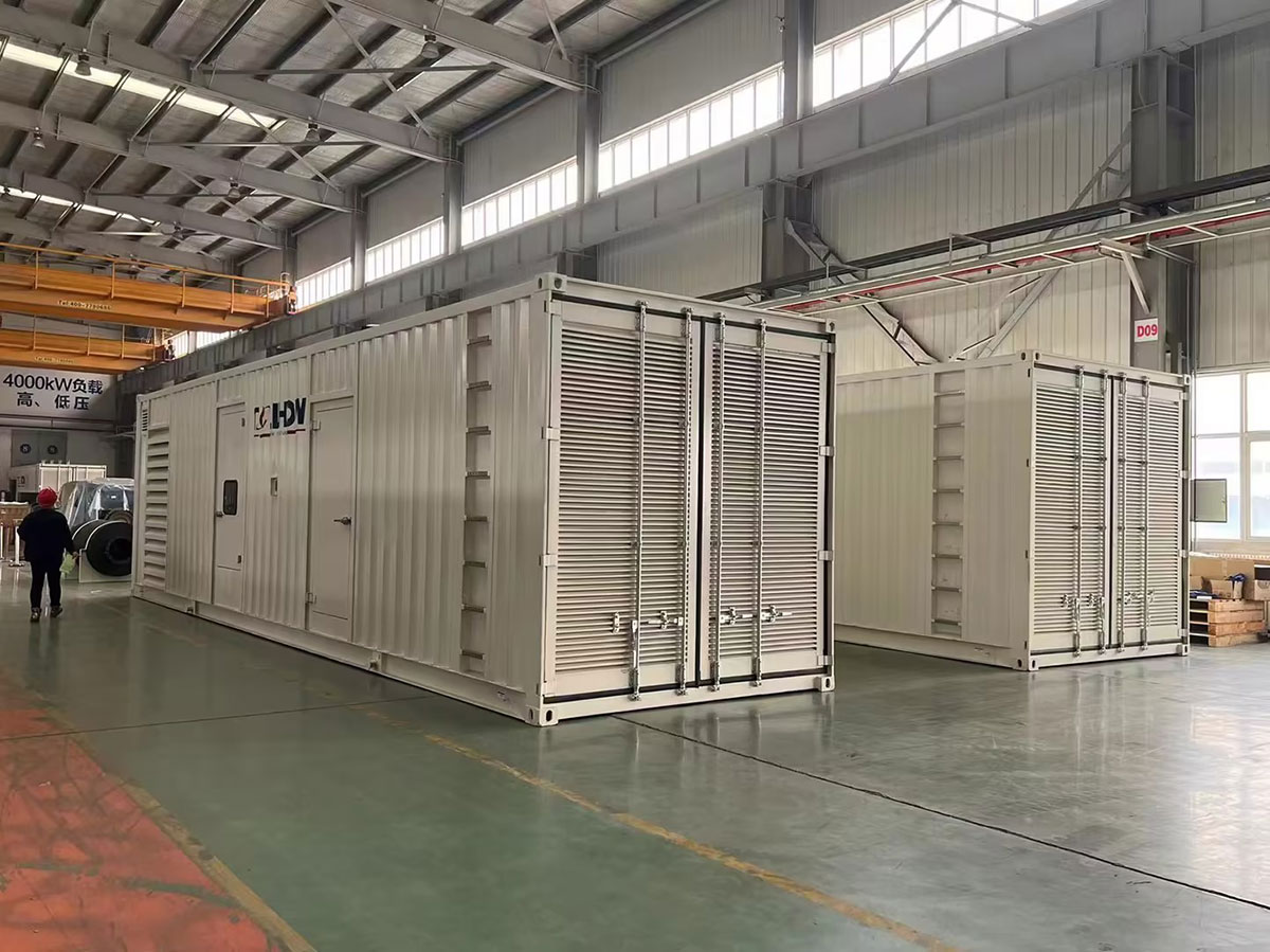 Qingdao Huaneng Data Project (3 комплекта высоковольтных генераторов 1600 кВт 10,5 кВ)