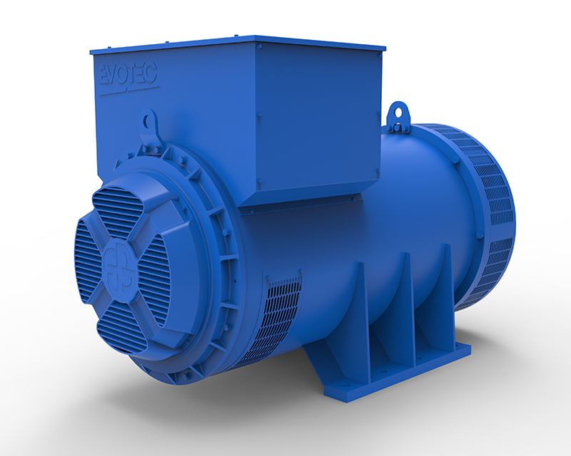 EVO428 Series Industrial Generator 913/1800kVA，400/480V，50/60Hz，4/6Pole