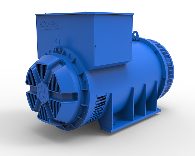 EVO468 Series Industrial Alternator 1650/2700kVA，400/480V，50/60Hz，4/6Pole