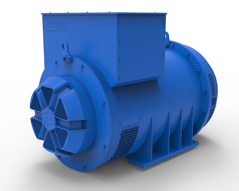 EVO528 Series Industrial Generator 2500/3300kVA，400/480V，50/60Hz，4/6Pole