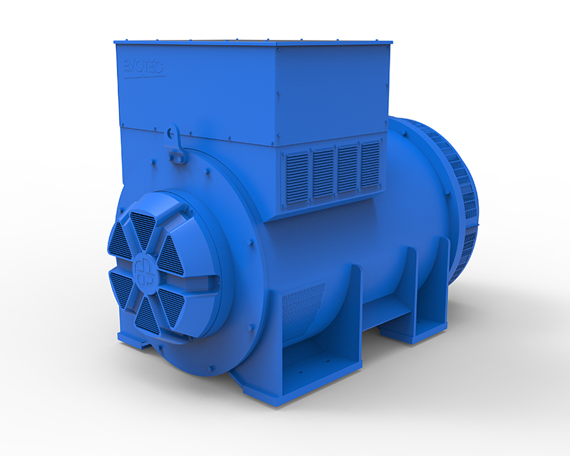 EVO568 Series Industrial Generator 3000/4500kVA，400/480V，50/60Hz，4/6Pole