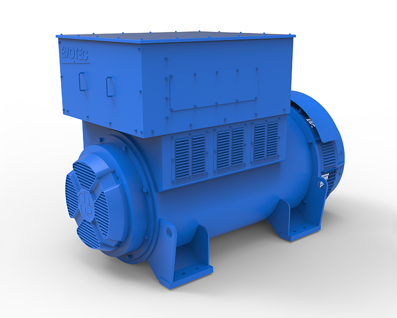 EVO428 High-Voltage Series Generator 500/1625kVA，3300/13800V，50/60Hz，4/6Pole