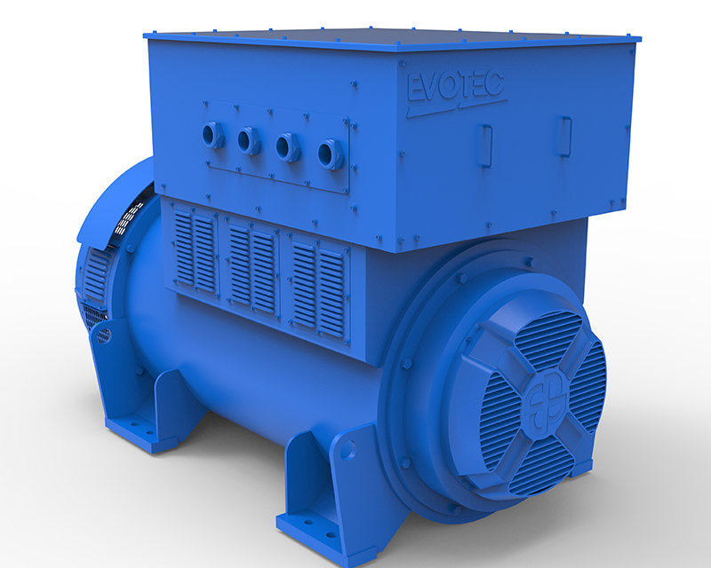 EVO428 High-Voltage Series Generator 500/1625kVA，3300/13800V，50/60Hz，4/6Pole